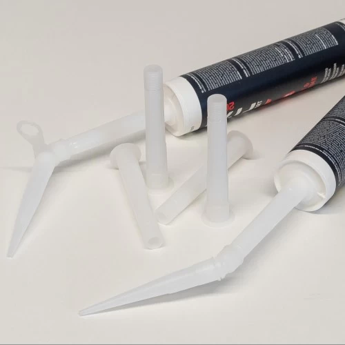Caulk tube extenders