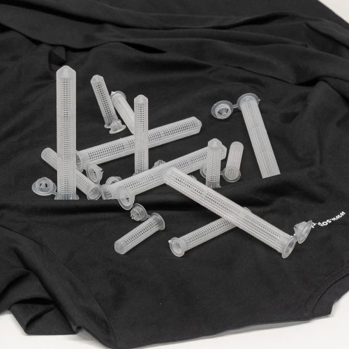 Perforated nylon sleeves