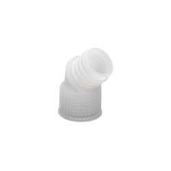 Cartridge adapter elbow 45° M15 to S15 Cartridge adapter elbow 45° M15 to S15